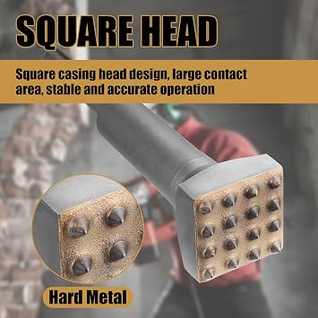 Concrete Texturing Bits, SDS Plus Bush Hammer Bits