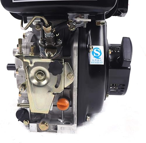 Miniatura 8 de Motor de combustible 247CC Motor refrigerado por aire de un solo cilindro de 4 tiempos Inicio de mano 3600rMin Sistema de combustible de inyección