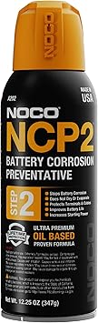 NOCO NCP2 A202 12.25 Oz بطارية أساسها زيت التآكل الرذاذ الوقائي ، مثبط التآكل ، وشحوم محطة البطارية