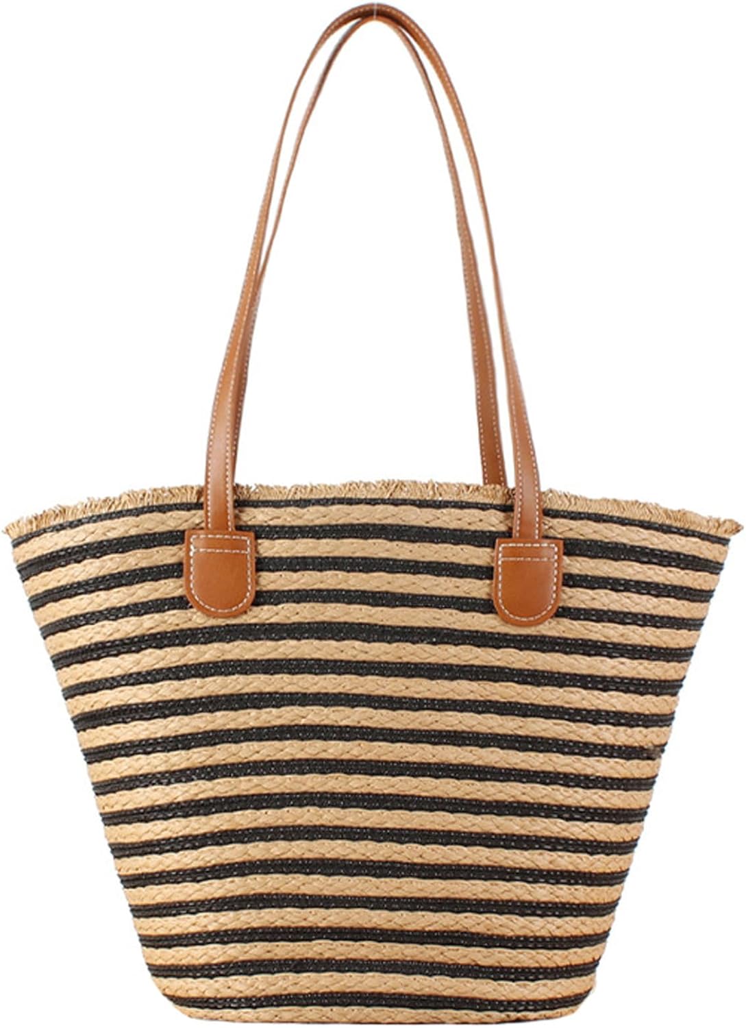Teeya Straw Crossbody Bag Women Weave Shoulder Bag Round Summer Beach Purse and Handbags