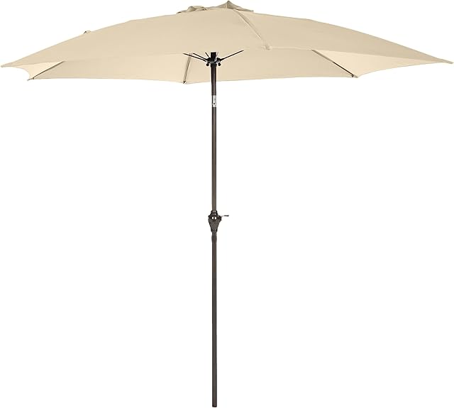 Amazon Basics JC008 Patio Umbrella-2.74 Meters, Beige