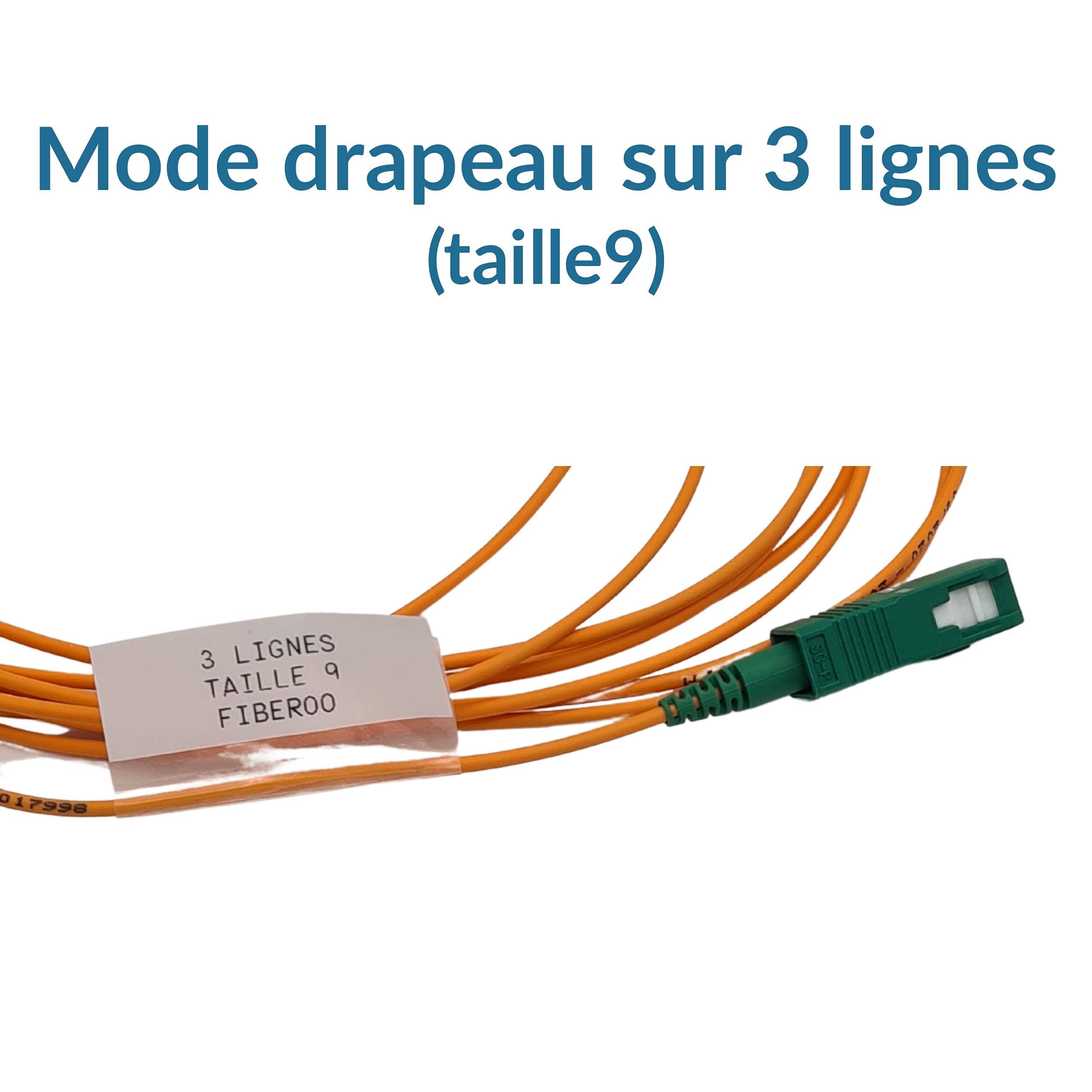 Recambio compatible M21-1500-427 para BMP21 PLUS & BMP21 LAB no apto para M210 & M211 Cinta adhesiva vinilo imprimible escritura negra sobre blanco fibra óptica, cables de red: lote de 3
