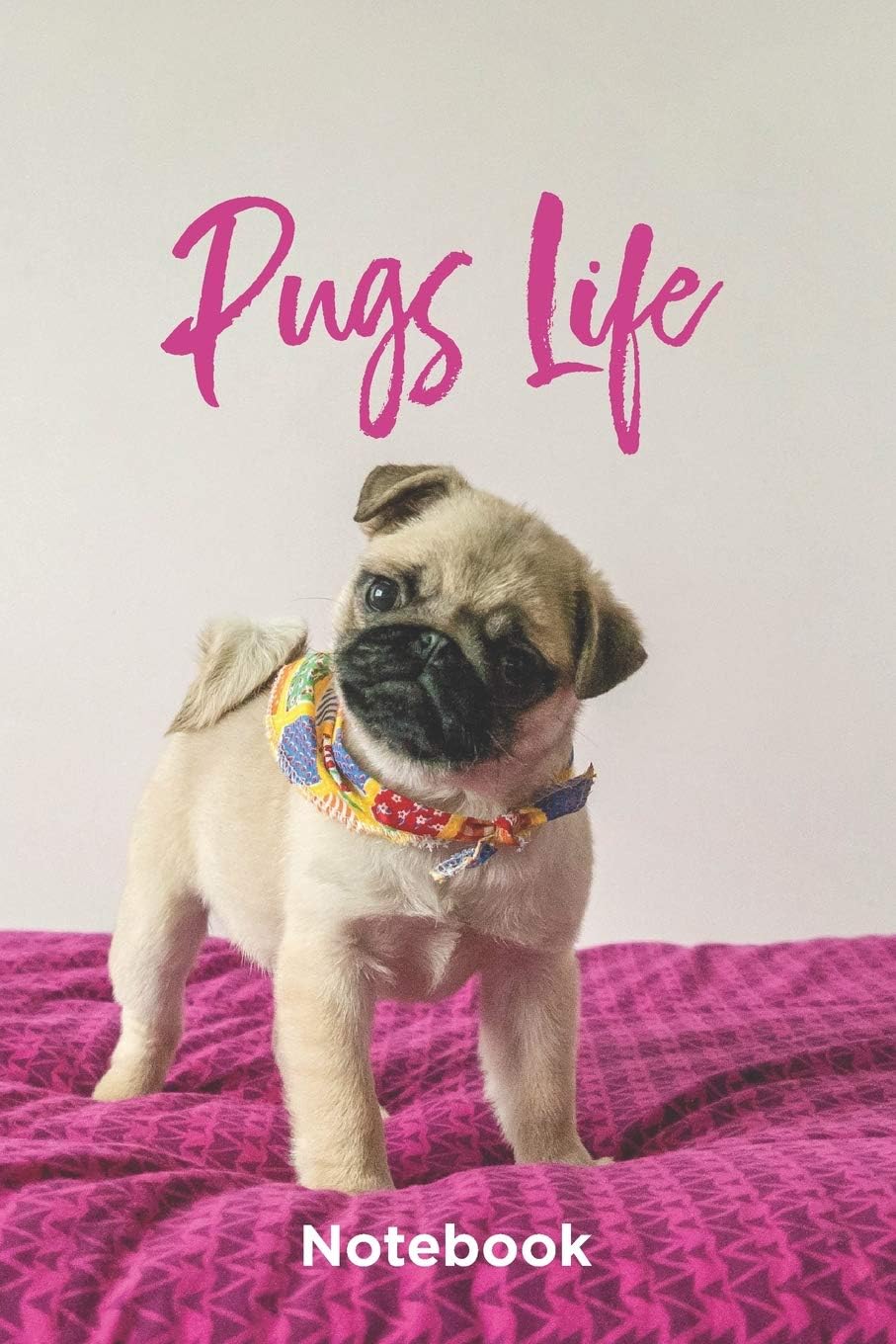Pug Fun Composition Notebook for Kids: Blank Lined Journal