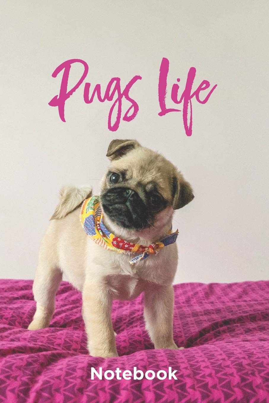 Pug Fun Composition Notebook for Kids: Blank Lined Journal