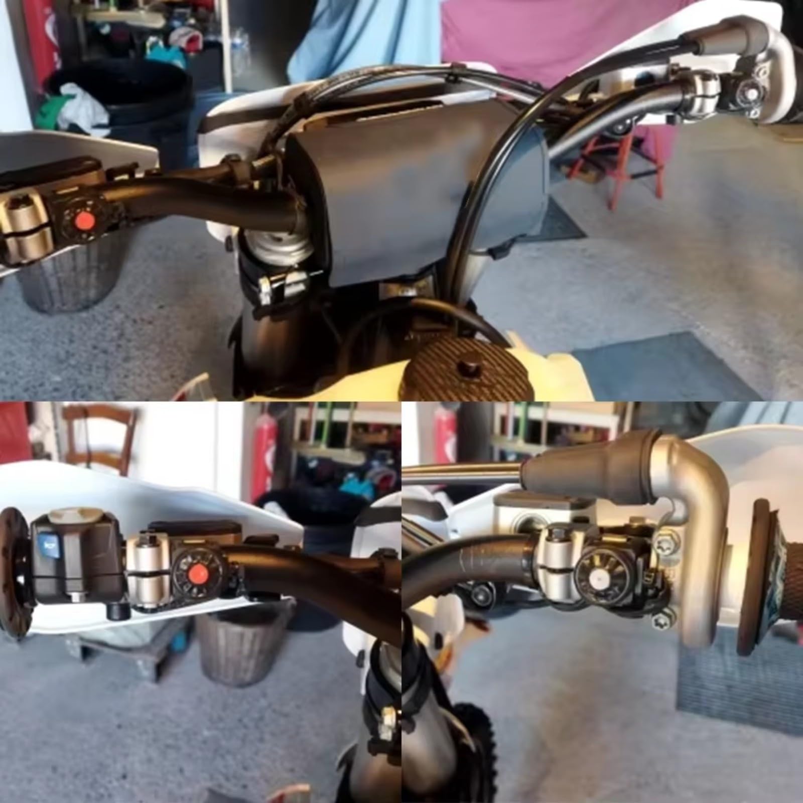 Para 125-450 TC/FC/TX/FX Interruptor Manillar Motocicleta