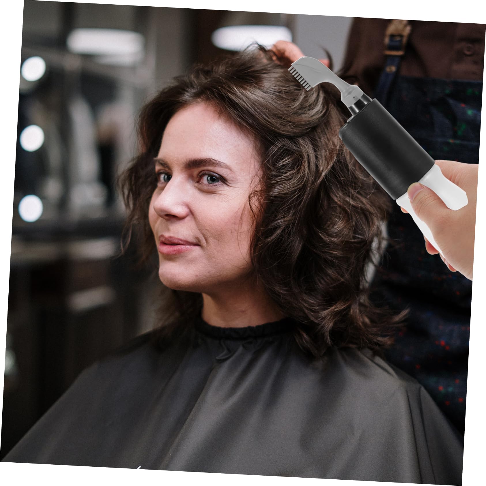 TOVINANNA 10pcs Automatic Cream Dyeing Comb Hair Dye Brush Applicator Professional Salon Tool