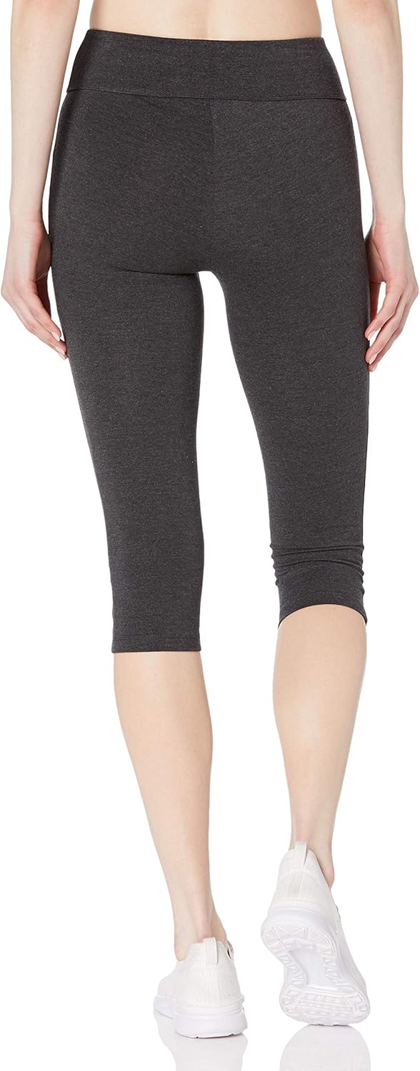 Energy Zone Womens Essential Cotton Capri Legging - Image 4