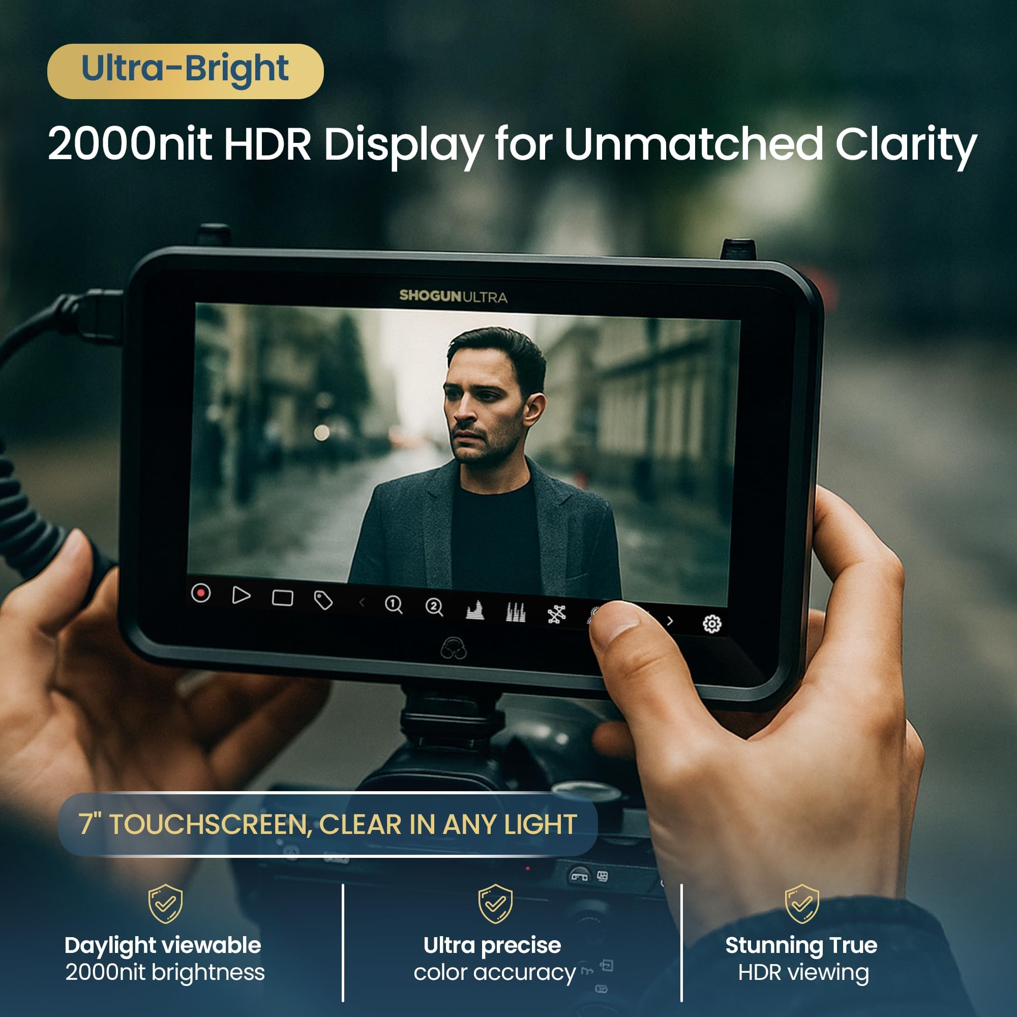 ATOMOS SHOGUN ULTRA ATOMSHGU01 モニターレコーダー Shogun Ultra – 7″ Monitor-Recorder | Atomos