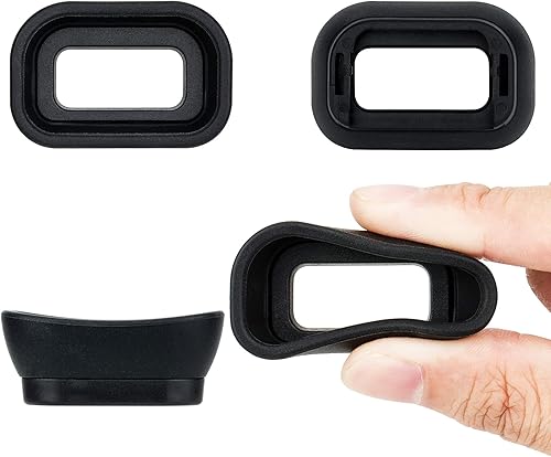 Vista 41 de JJC KIWIFOTOS - Ojo ergonómico para cámara larga para Nikkor Z5 Z6 Z7 Z6II Z7II, visor de piezas para ojos de copa de ojo reemplazar DK-29, silicona