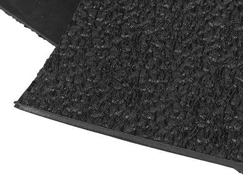 Zerodis Thick Shoe Sole Repair Rubber, Non Slip Rubber Soling Sheet for Bottom of Shoe Shoe Rubber Sole Sheet Antiwear Soft Elastic Relieving Pain Rubber Soling Sheet for Bot