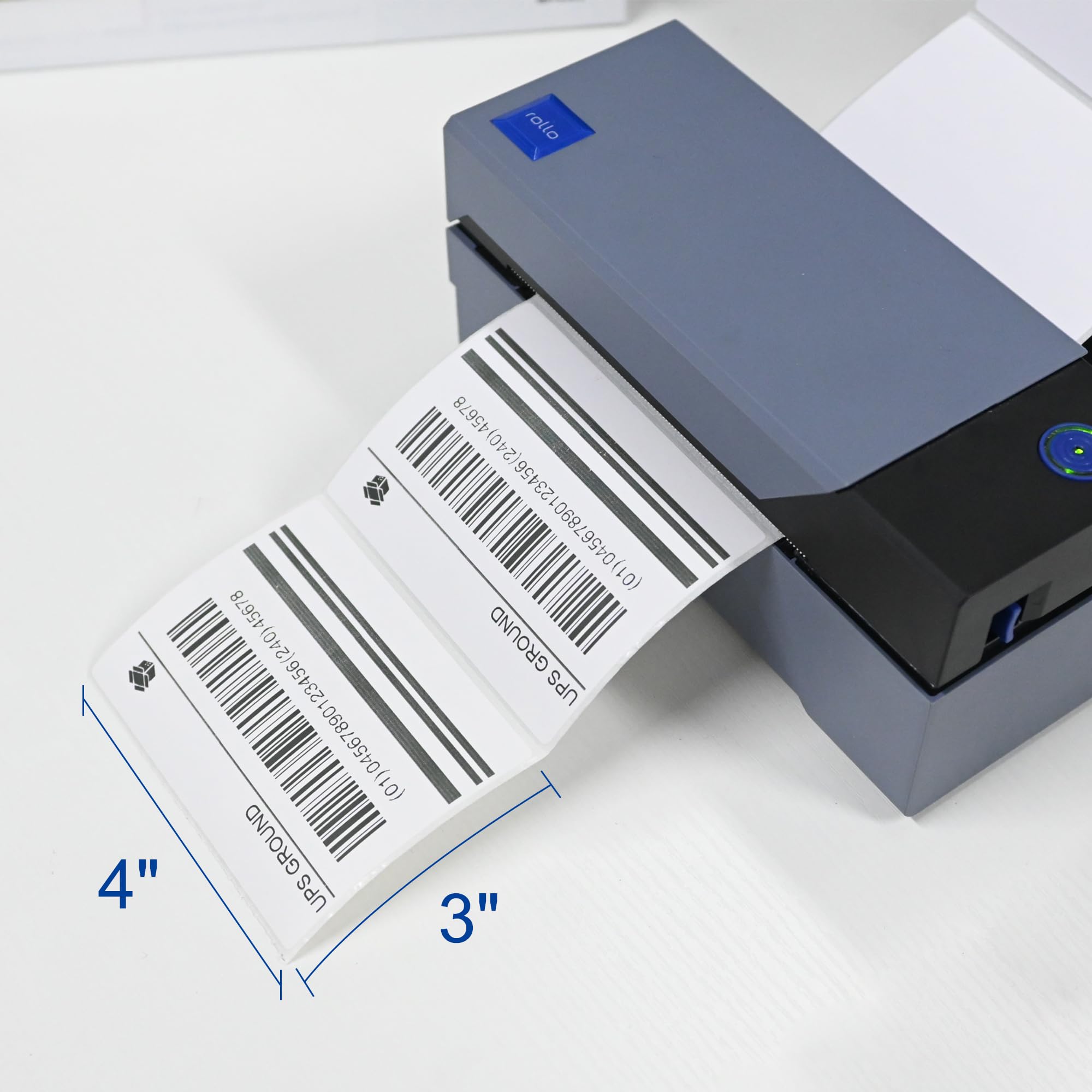 ESSENTIAL 3"x2" Direct Thermal Barcode Labels, Shipping Label, Compatible...