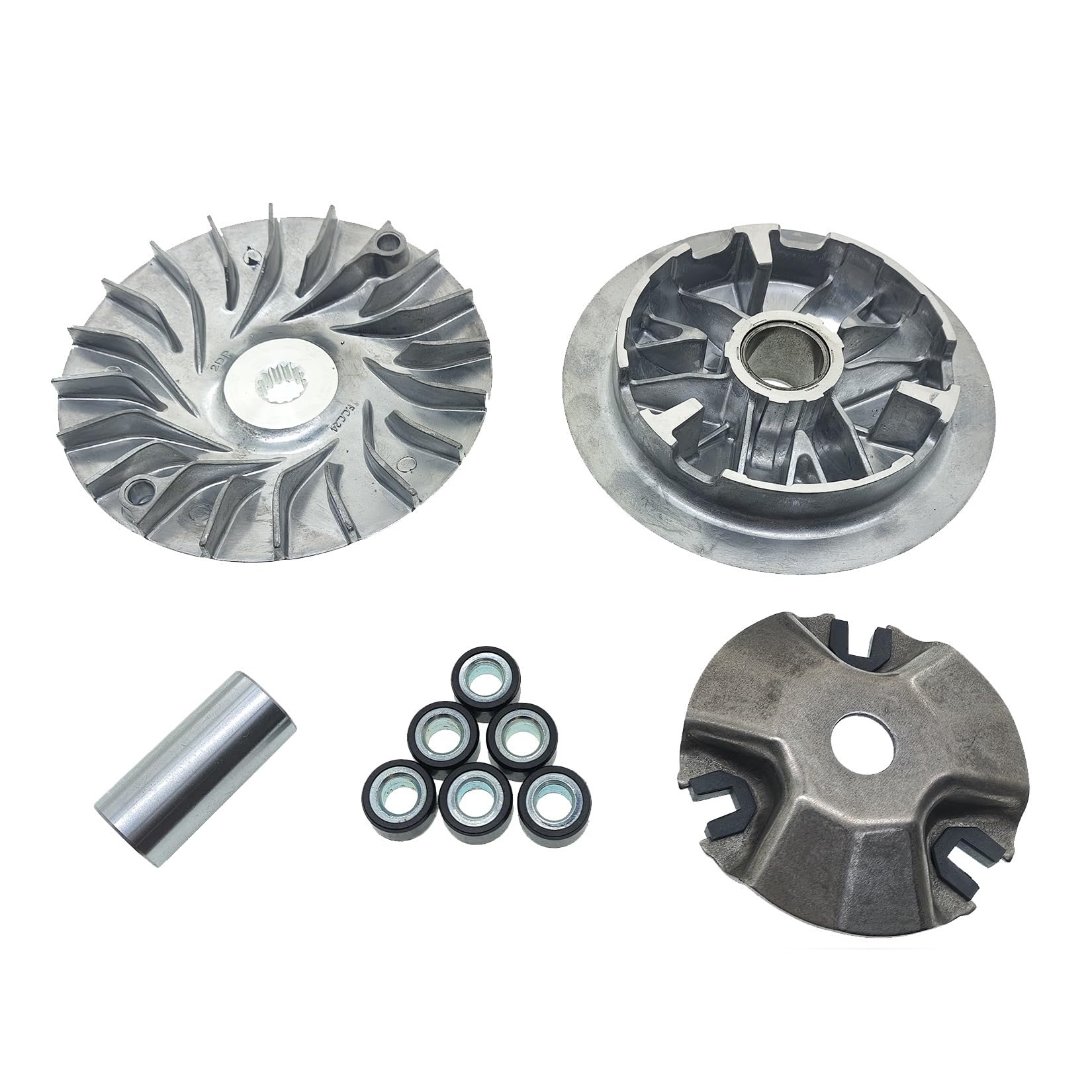 Variador para NMAX125 NMAX150 NMAX155 XMAX125 MBK OCITO N-MAX NMAX Xmax TRICITY 125 155, Rodillo de Montaje polea Facial | One Set