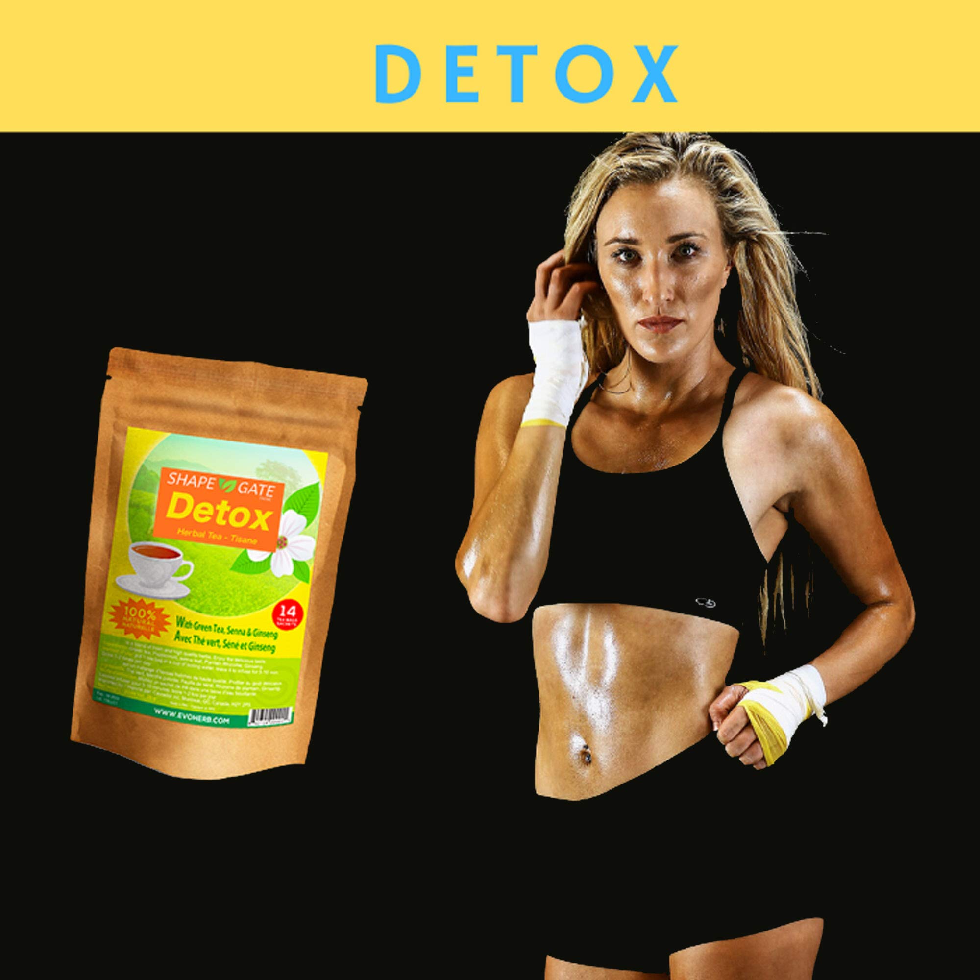 Buy ShapeGate Skinny Detox Tea (28 Days) for Weight Loss and Belly Fat Colon & Body Cleanse