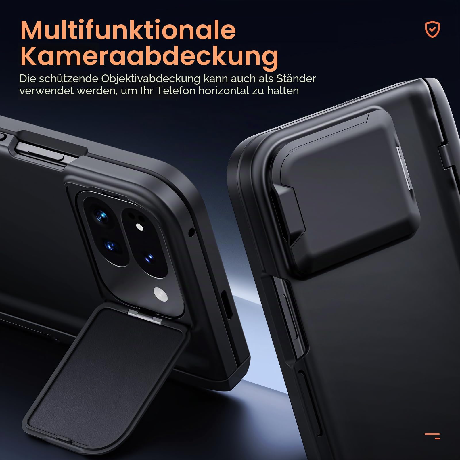 Tongate Magnetische Schutzhülle für Pixel 9 Pro, kompatibel mit Magsafe, [mit Kameraabdeckung & Scharnierschutz & Displayschutzfolie] Stoßfeste, robuste Standhülle für Google Pixel 9 Pro Fold