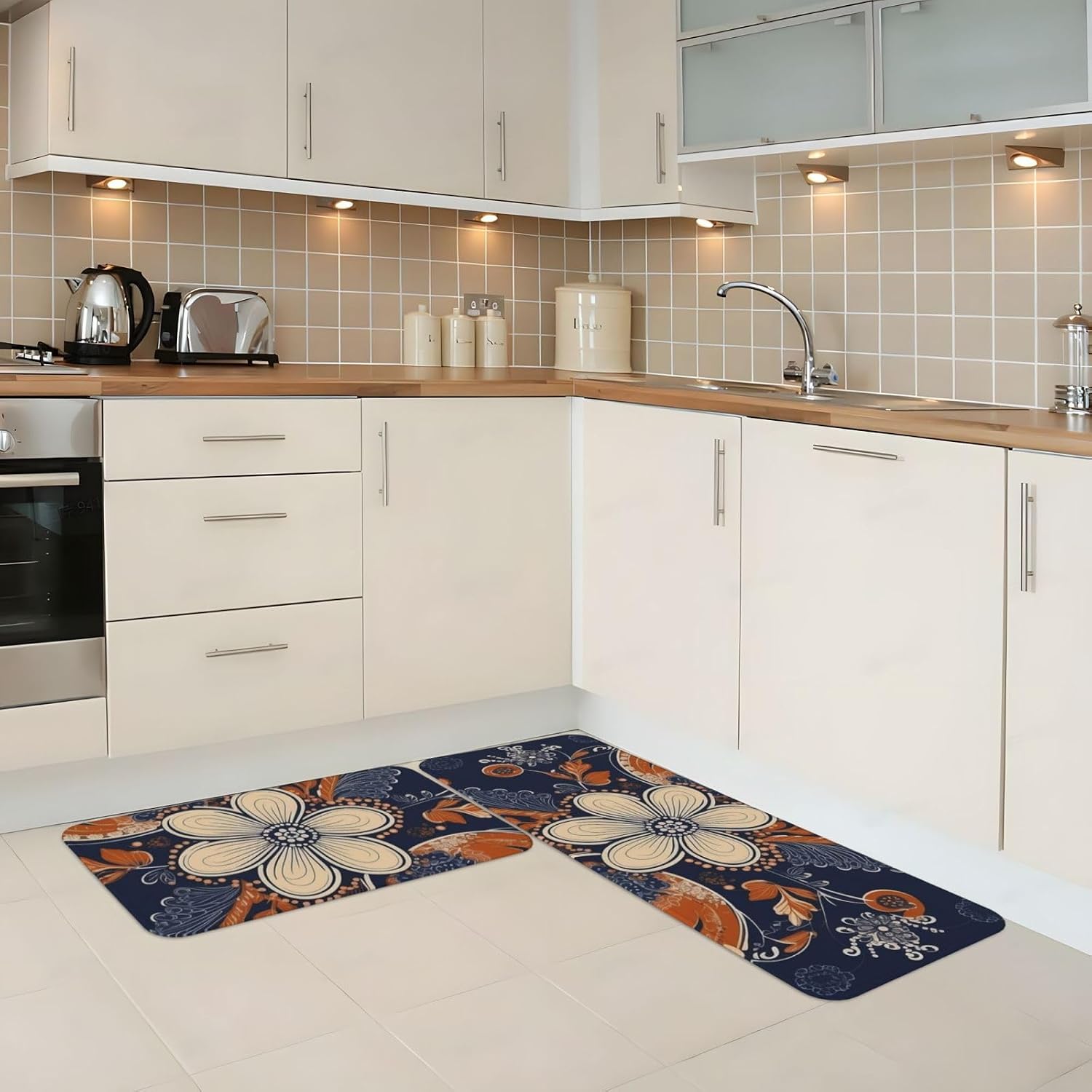 Kitchen Rugs Home Decor Kitchen Mats for Floor Anti Fatigue Kitchen Mats