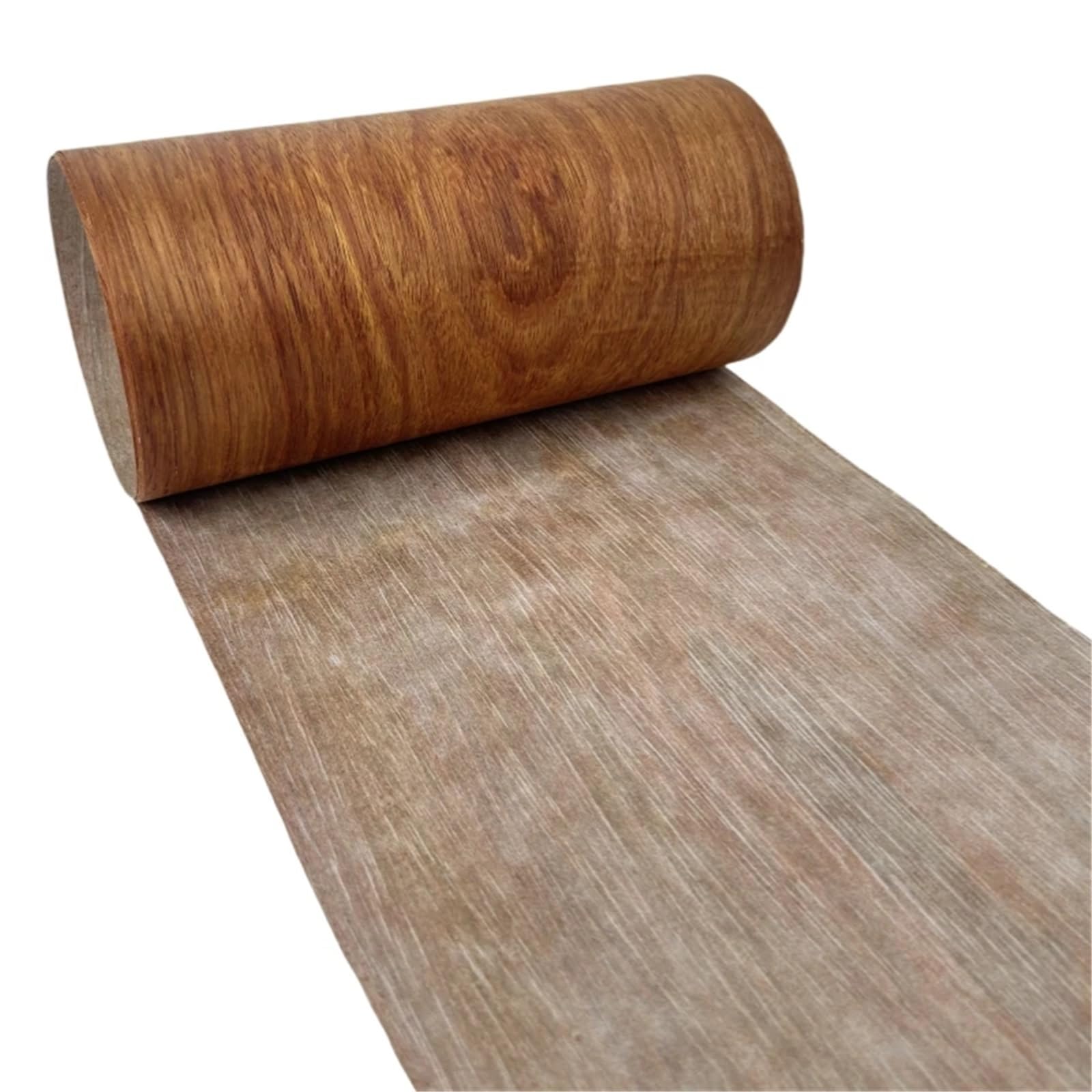 Rollo De Chapa De Madera Láminas De Chapa Palisandro Amarillo 24 X 250 Cm For Bricolaje, Guitarras, Altavoces Estéreo, Armarios Y Artesanías En Madera. Rollo Roja