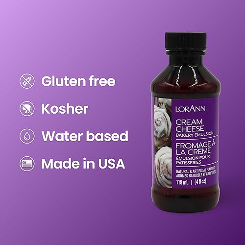 Vista 175 de LorAnn. Emulsión de plátano para panadería, botella de 4 onzas.