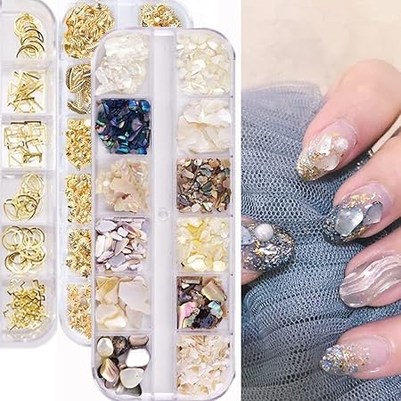 Amazon 3ボックス 12色 貝殻 1個 ピンセット 夏 シェル 海 ネイルパーツ ネイル パーツ ネイル レジン ジェル シェル風 ネイルアート ネイルパーツ レジン Uvレジン Uvレジンクラフト レジンパーツ Uvレジンアクセサリー Soul Love シェル 通販