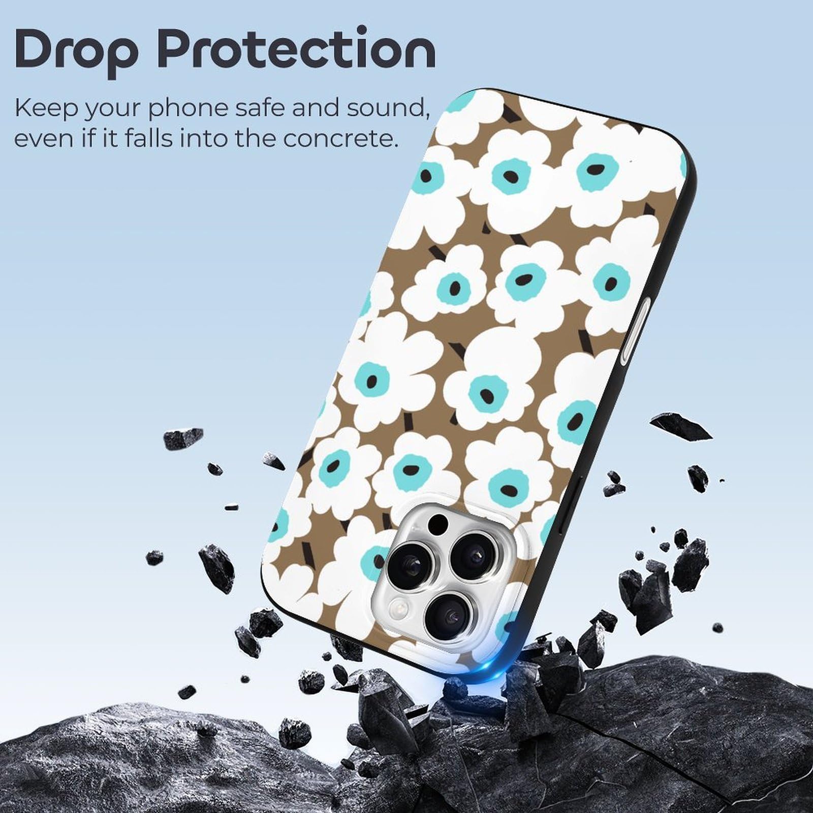 Amazon.co.jp: IPhone 16 Case Marimekko Floral Pattern iPhone 16