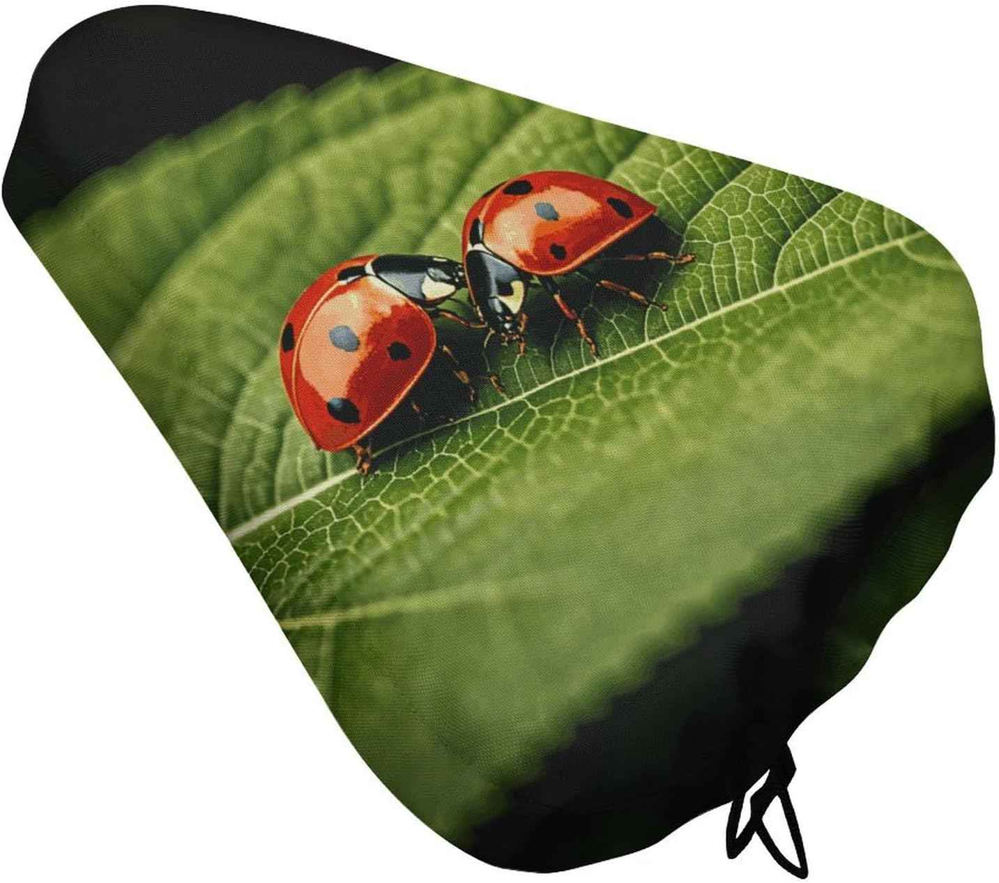 Deer Hunting Season Bike Seat Cover Water-Repellent Exercise Bike Seat Cushion Bicycle Saddle Cover with Drawstring Rain Snow Dust Covers for City Mountain Road Biking