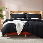 Nestl Bedding Couverture de couettes 3 Ensemble de pièces – Ultra Collection d'hôtels en microfibre brossé double – Couverture de confort avec fermeture de bouton et 2 Shams Oreiller, Bleu Royal - Plein (Double) 80"x90"