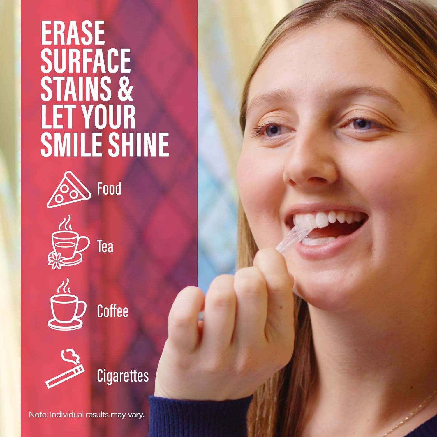 GuruNanda Sensitive Teeth Whitening Strips—16-Day Treatment, Gentle on Teeth Formula, Non-Slip, Dry Strip Technology, Whitening Designed with Care for a Brighter Smile