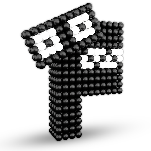 Alphabets Magnet World - Build by Magnetic Balls