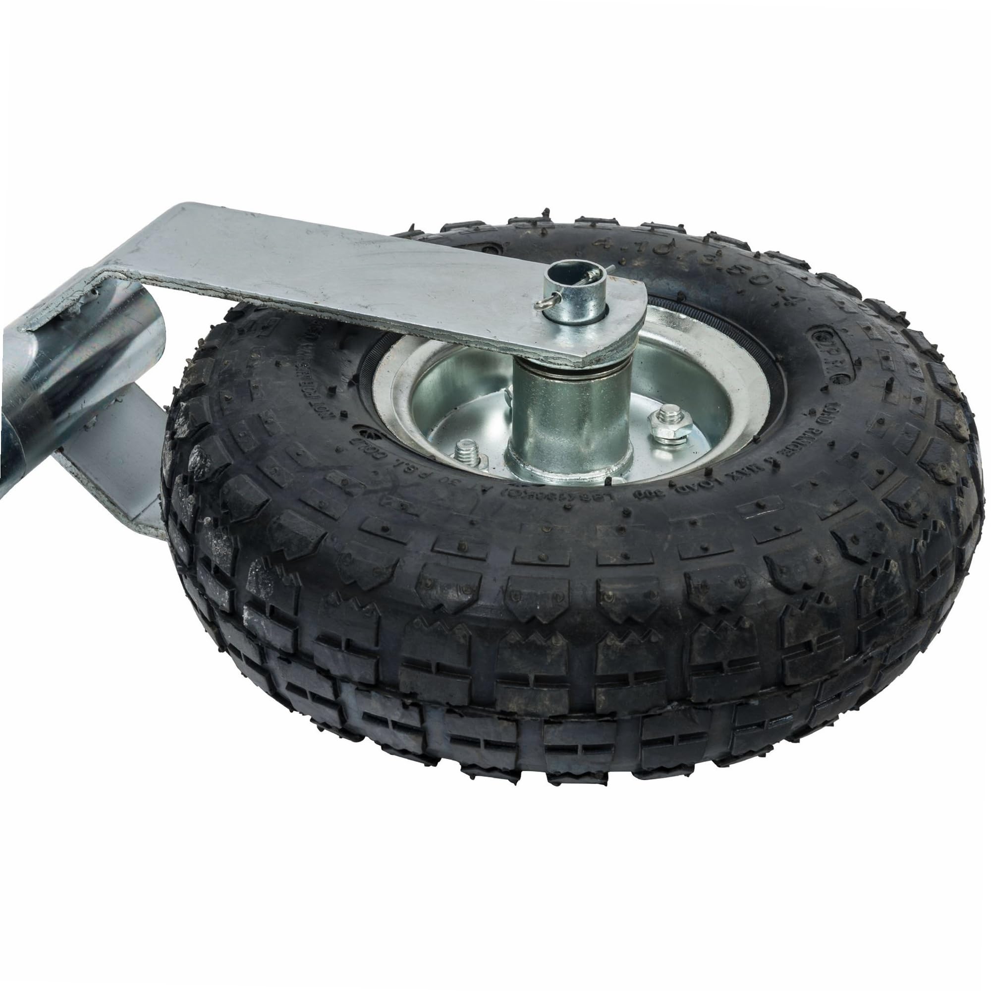 Rueda jockey inflable Ø260mm soporte Ø48mm WERKA PRO
