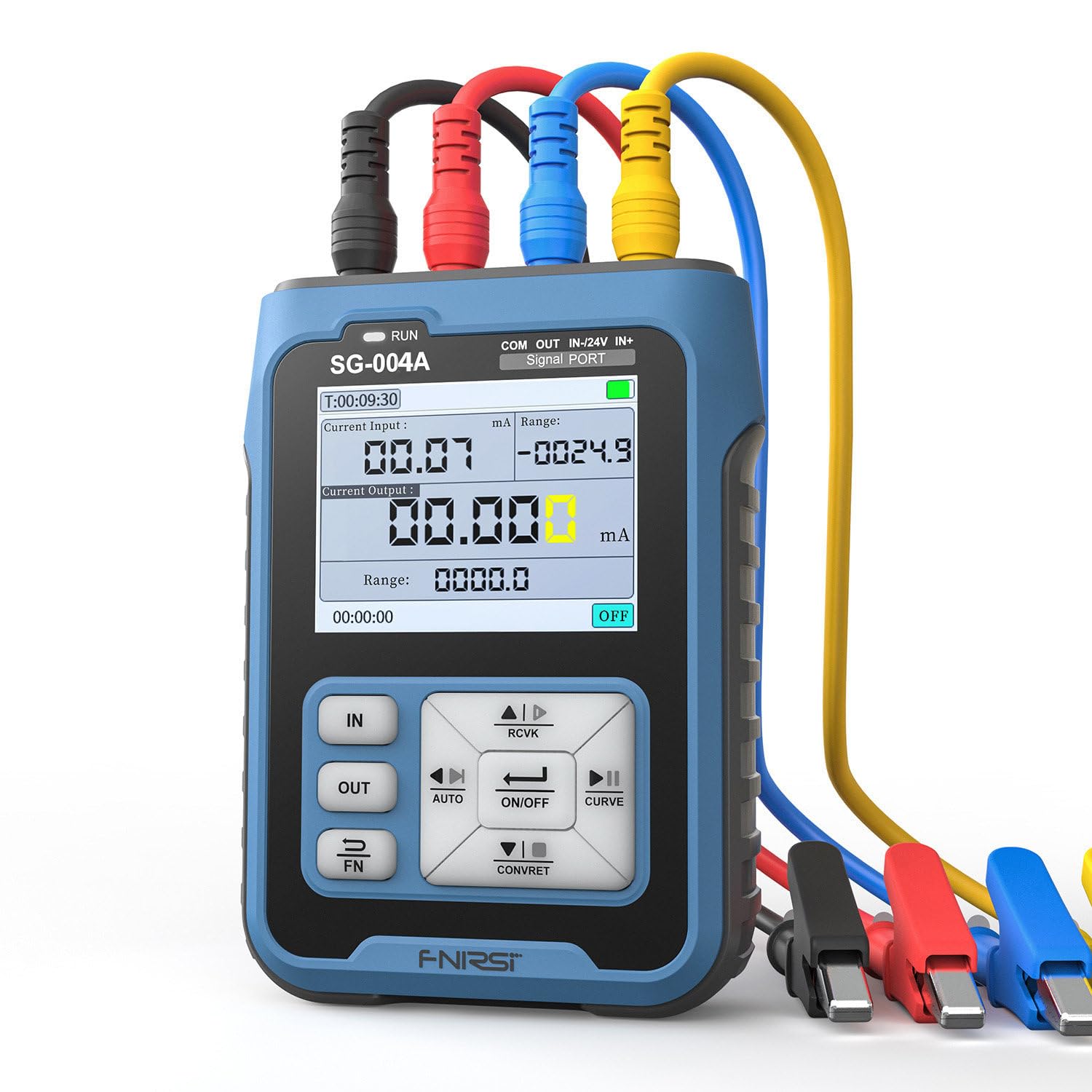 CelyToe SG-004A Industrial Signal Calibrator, 0-24V/4-20mA Adjustable Current Voltage Signal Generator, High Precision Analog Source for Instrument Calibration