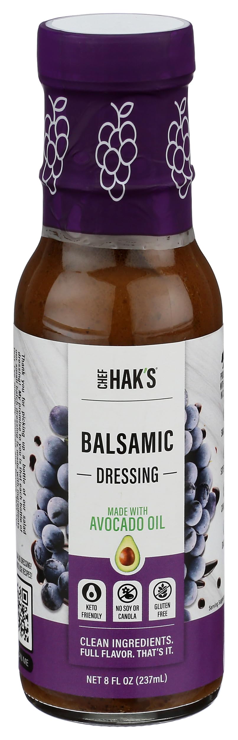 HAKS Balsamic Dressing, 8 FZ