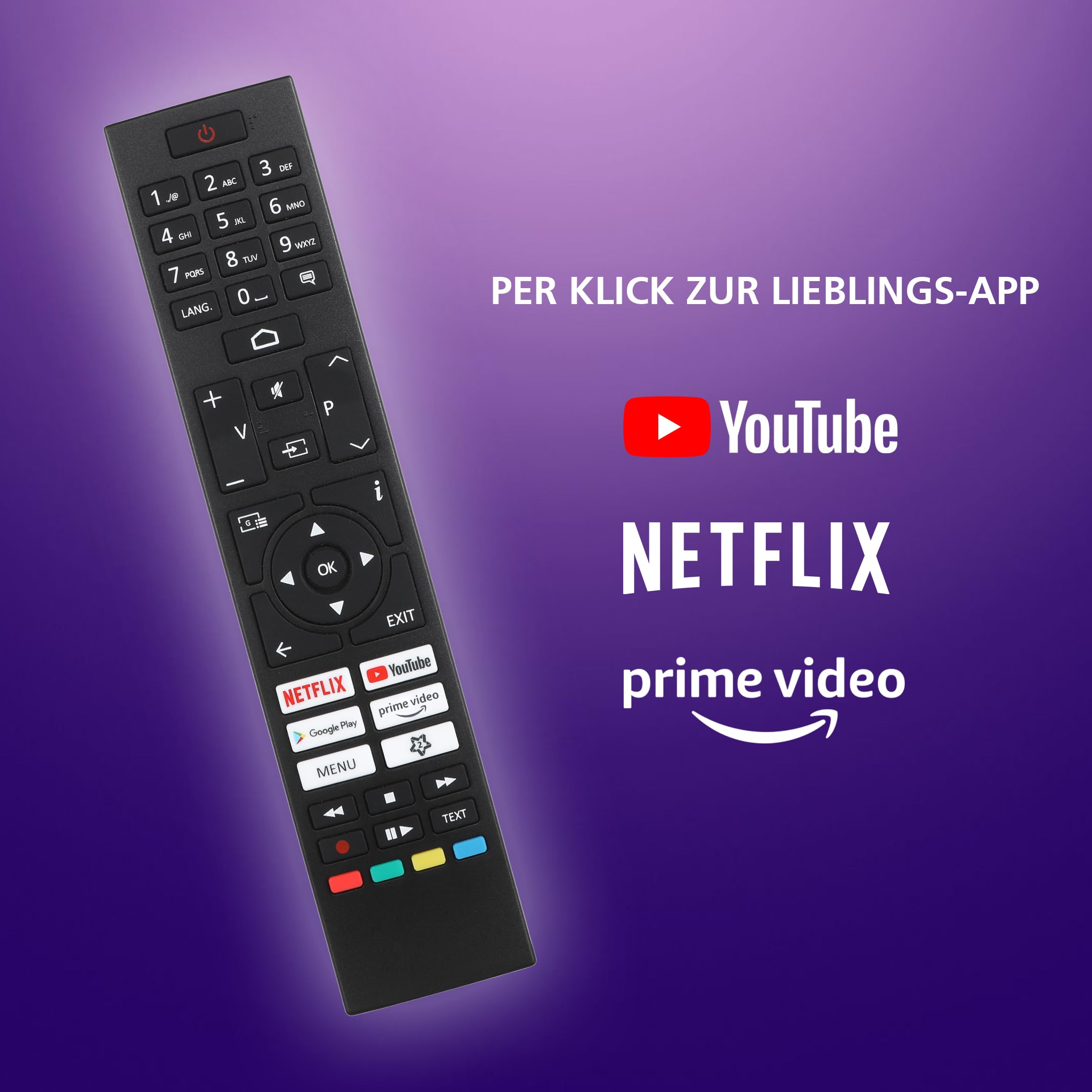 JVC LT-32VAH3355 32" telewizor z systemem Android (HD-Ready Smart TV, HDR, potrójny tuer, Google Play Store) LT-32VAH3355 [2024]