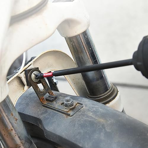 Miniatura 8 de Impact Tough #2 Phillips - Juego de puntas de destornillador magnéticas PH2 de 6 pulgadas, 5 unidades, vástago hexagonal de 14 de pulgada