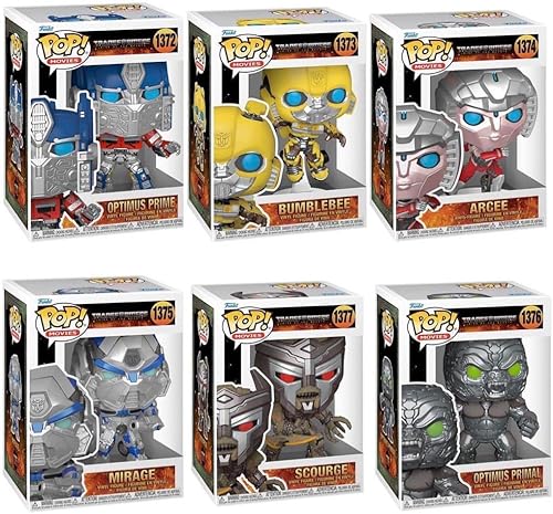 Funko Transformers Rise of The Beasts Pop! Set completo (6)
