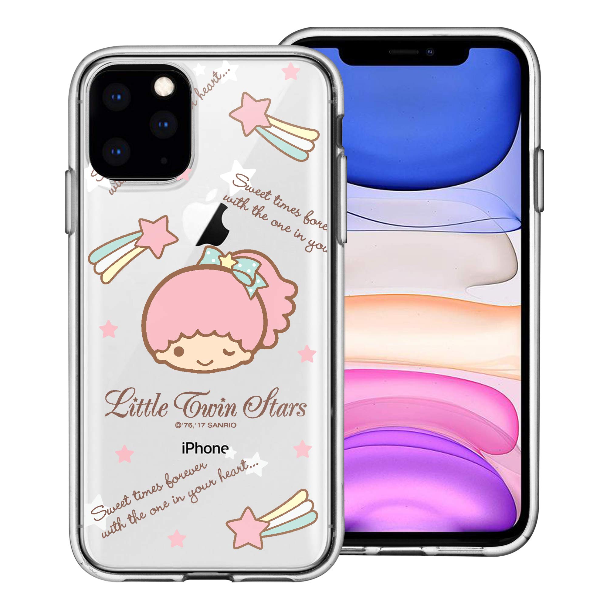 WiLLBee Compatible with iPhone 11 Case (6.1inch) LTS Cute Clear TPU Soft Jelly Cover - Icon LTS LL