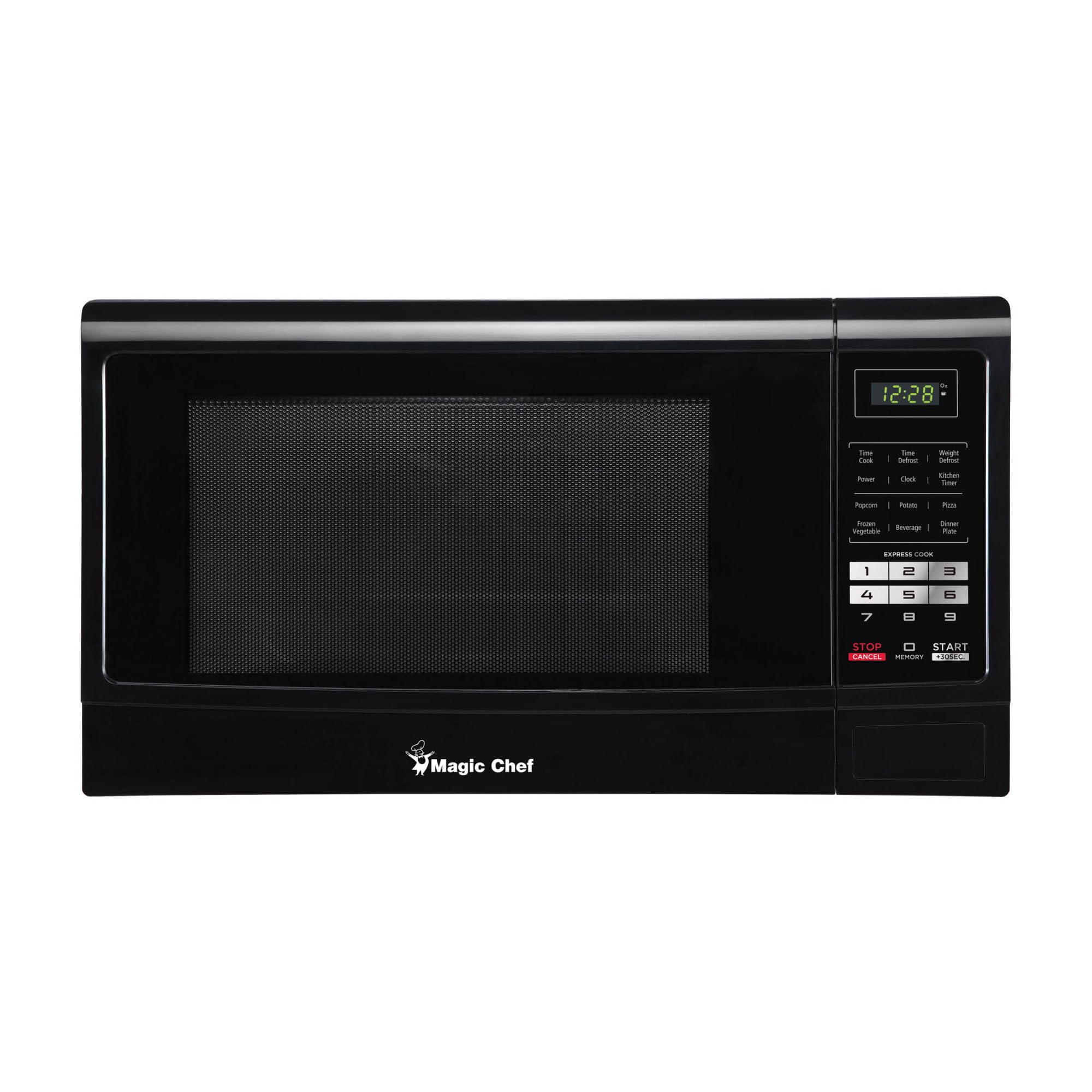 1.6 cu. ft. Countertop Microwave in Black