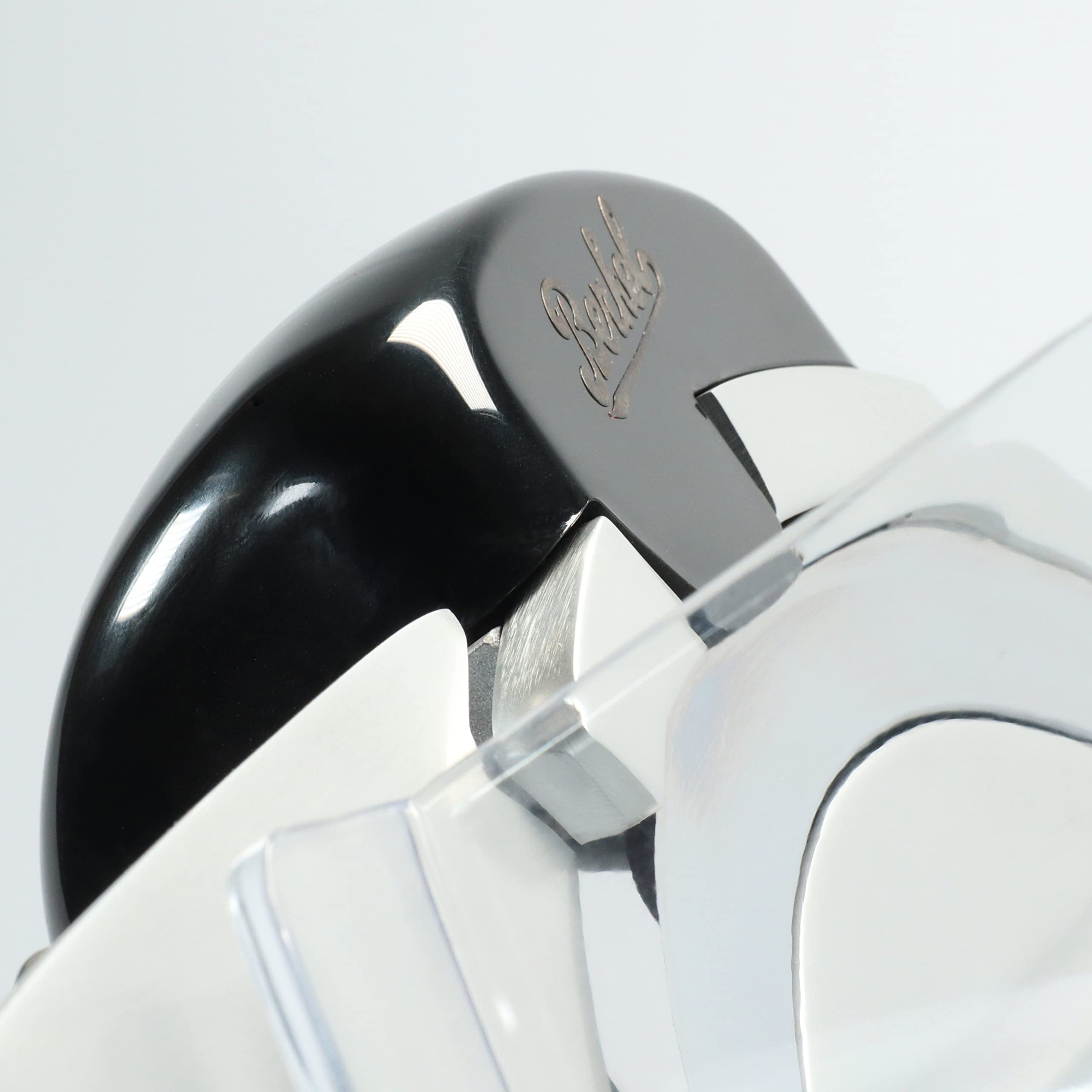 Palatina Werkstatt ® Berkel Red Line 300 | Affettatrice a gas | Diametro lama 300 mm | Bianco | Affettatrice integrata | + tagliere in legno di barile