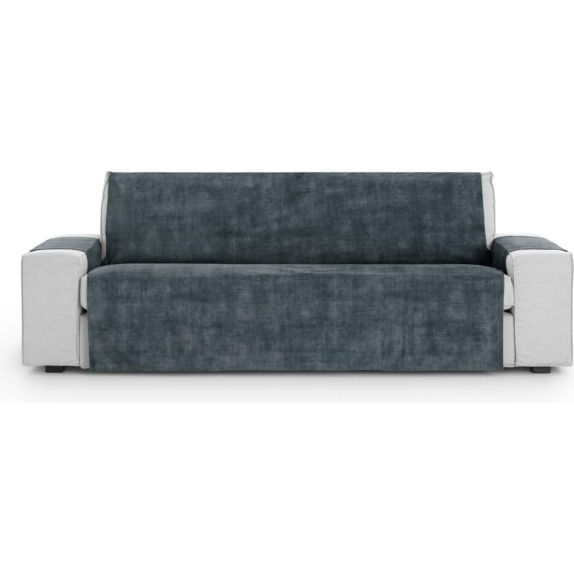 Housse de canapé 4 places gris anthracite universelle ECOMMERC3
