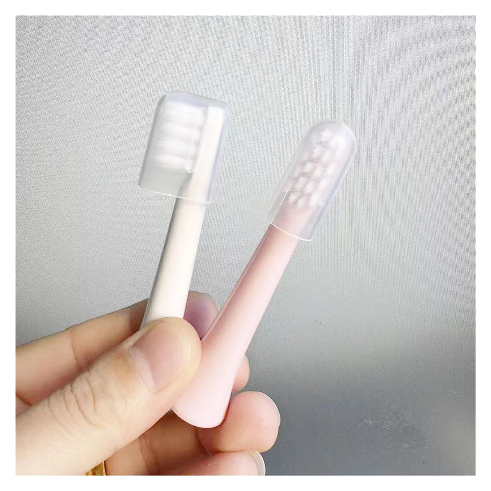 Testine 4/8PCS, Compatibile Con Xiaomi, T100 MES603 | Con copertura, testine morbide per adulti(8 PCS pink)
