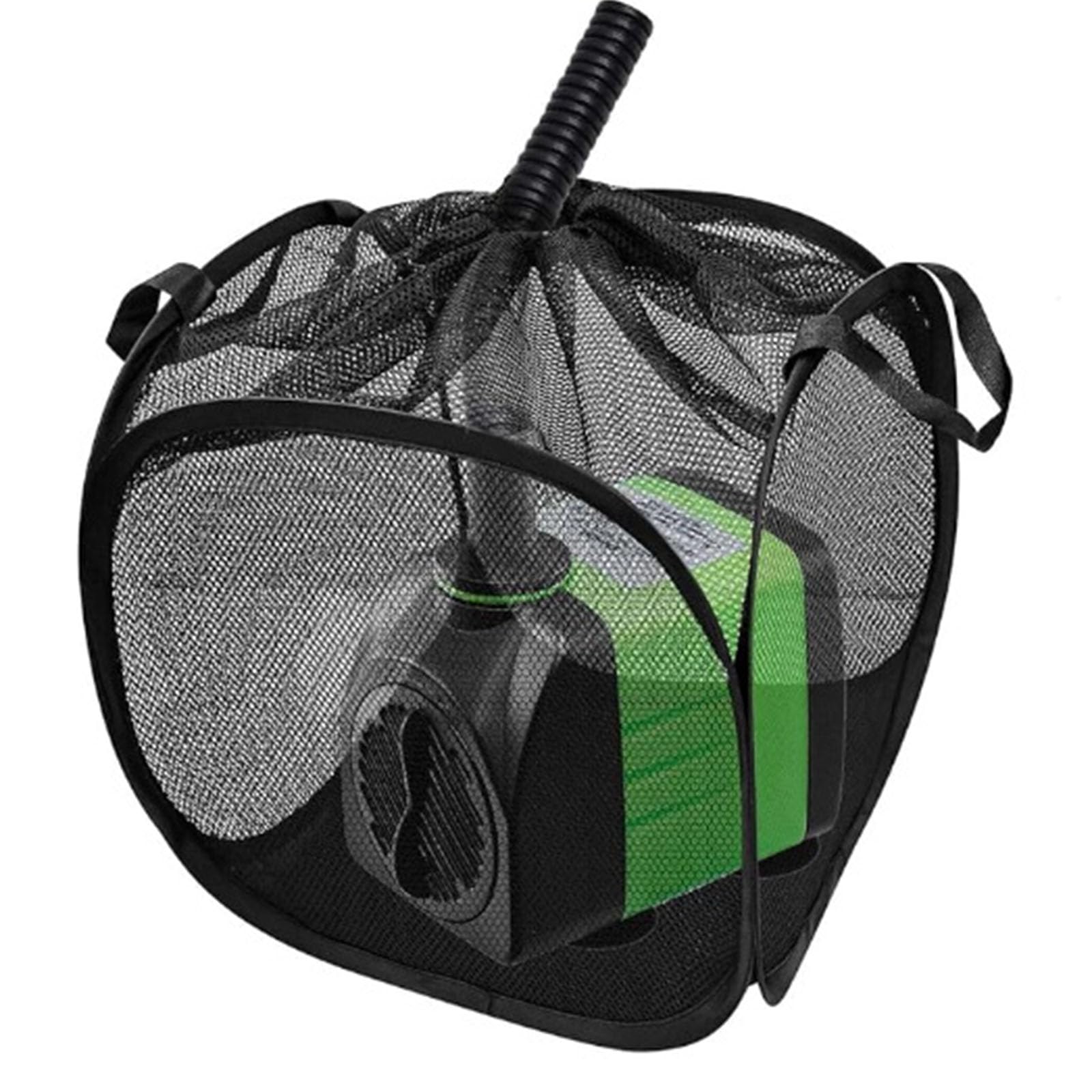 DNNPCFE 12IN Pop Up Pond Filter Bag, Pond Pump Filter Box Anti-Clogging Cube Water Pump Nets Barrier Mesh Bags Cleaning Media Cage for Pond Swimming Pool
