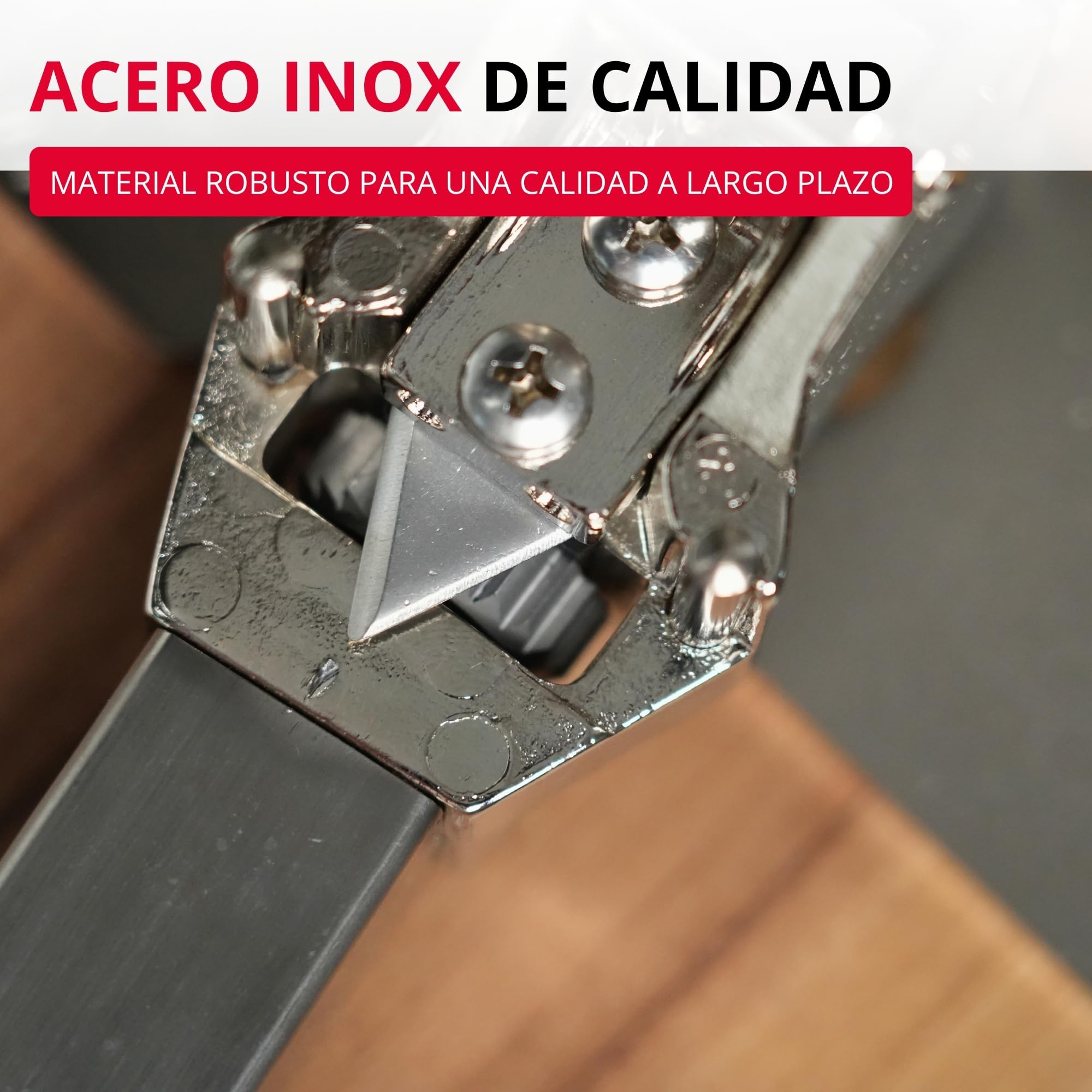 Westmark Abrelatas para mesa, Para restauración / profesionales, Largo: 84 cm, Acero / Acero inoxidable, Sieger Clou 30, 19802260