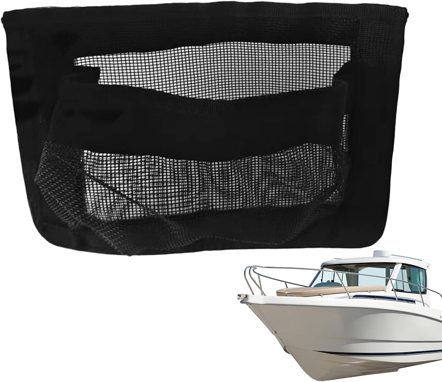 Boat Storage Bag Waterproof Adhesive Backing Keep Your Boat Tidy Items | Marine Tool Bag Container Gloves Tools Tackle Gear Fishing Kayak Yacht