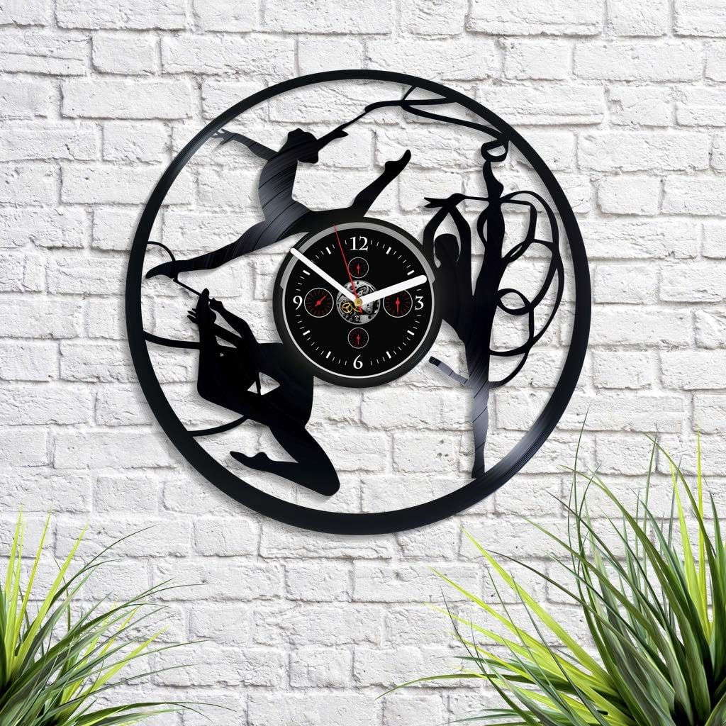 Ballerina Wall Clock Vintage 12 Inch Analog Clock