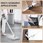 KEROMEE Cordless Vacuum Cleaner, 3-in-1 Stick Vacuum Cleaner, Handheld Small Lightweight Vacuum for Hardwood Floor Pet Hair Cat Litter Carpet Home Cleaning