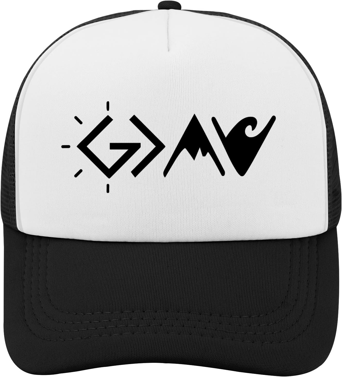 God is Greaters Than The Highs and Lows Baseball Hat Running Caps for Mom