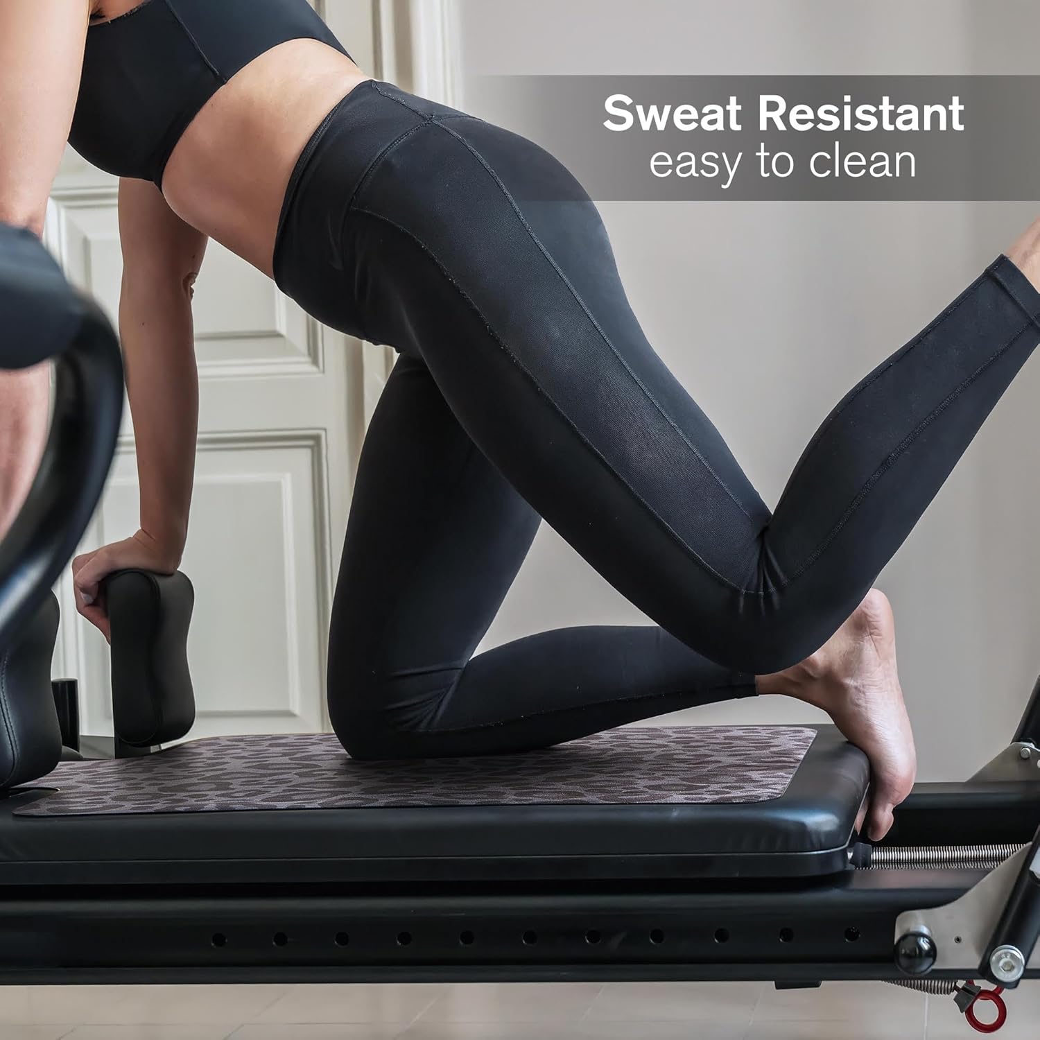 Pilates Reformer Mat-Fits Aeropilates, Allegro, Balanced Body, Merrithew Machines – Clean and Non Slip