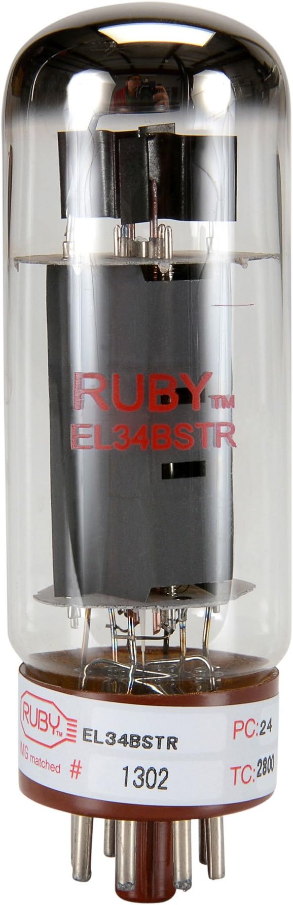Ruby Tubes EL34BSTR Quartet Matched