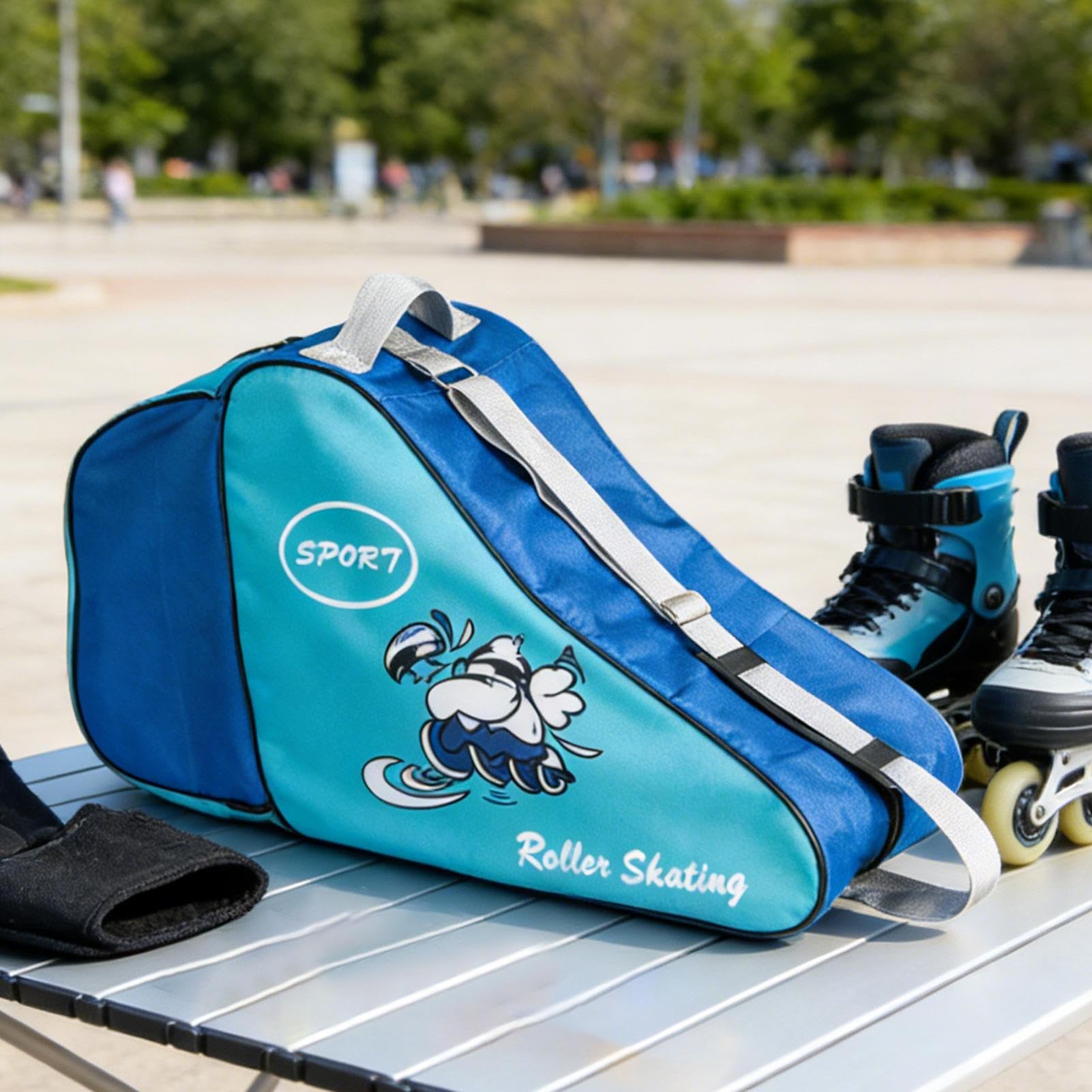 Bolsas De Hombro para Patinaje sobre Hielo, Transpirables, Portátiles Y Espaciosas