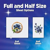 Vista 5 de Toallas de papel Sparkle, tamaño a elección, 24 rollos dobles (total de 2,640 hojas) - Toallas resistentes de 2 capas para limpieza de cocina