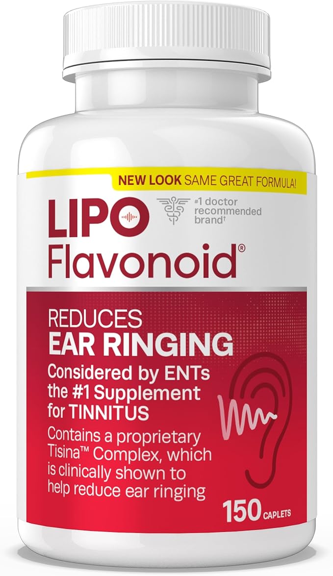 LipoFlavonoid Plus, Tinnitus Relief for Ringing Ears, OTC
