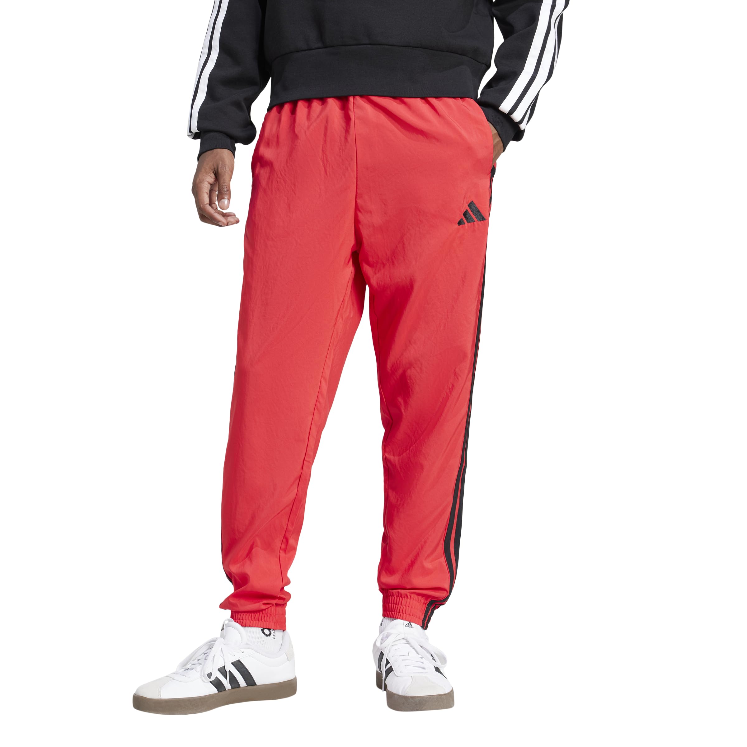 adidas Mens Essentials 3-Stripes Woven Pants